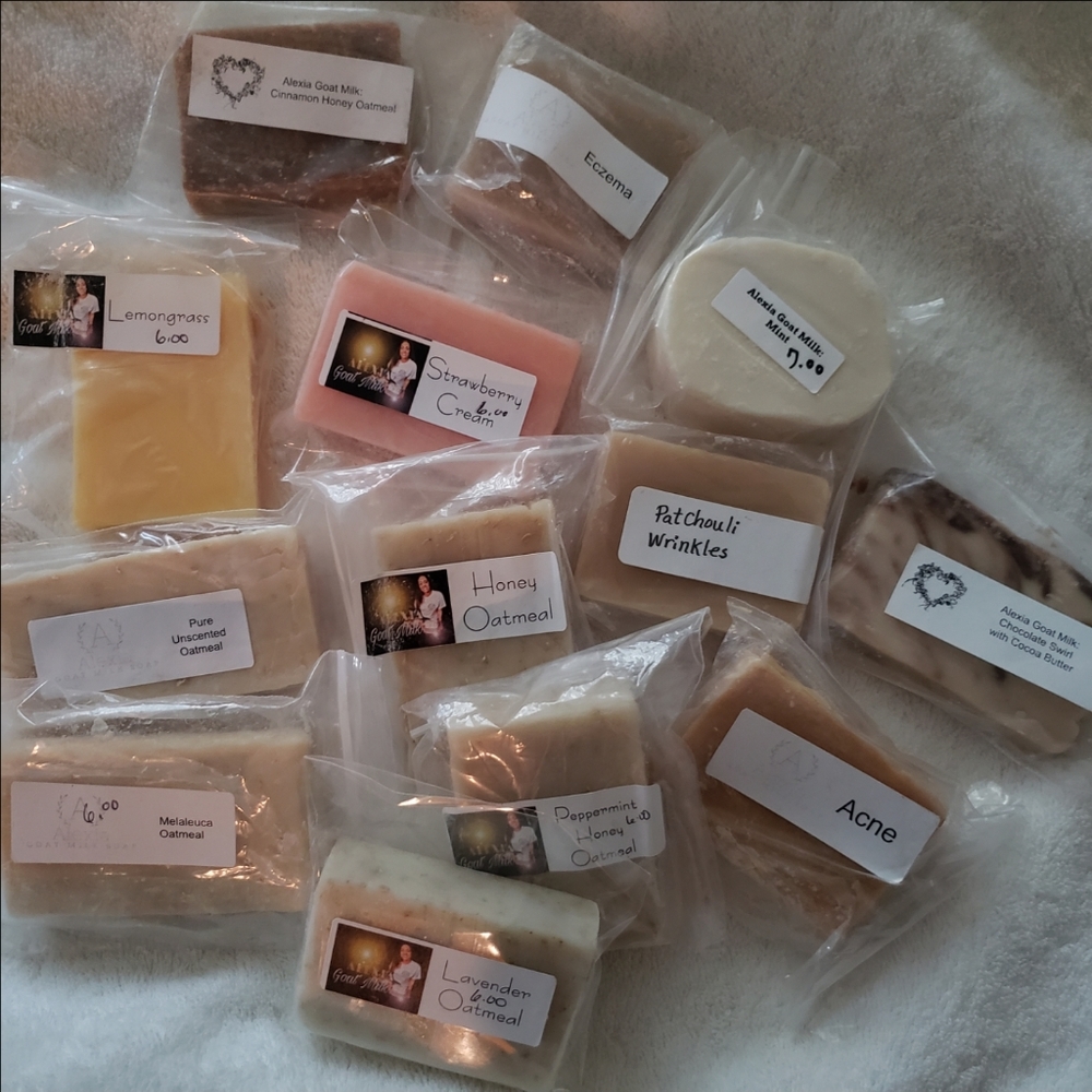 Alexia goat milk bars
